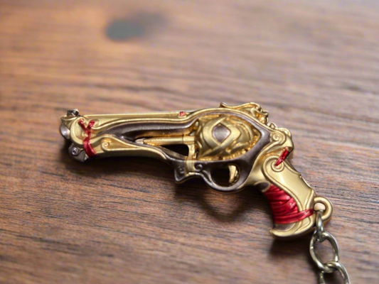 Imperium Sheriff Miniature Full Metal Keychain with Ring, Replica from FPS game Valorant