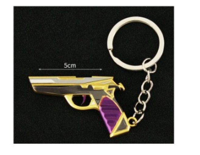 Prime Classic Miniature Full Metal Keychain with Ring Replica from the FPS game Valorant